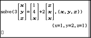 solve multiple variables