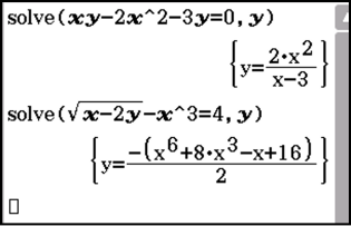 solve rearranging